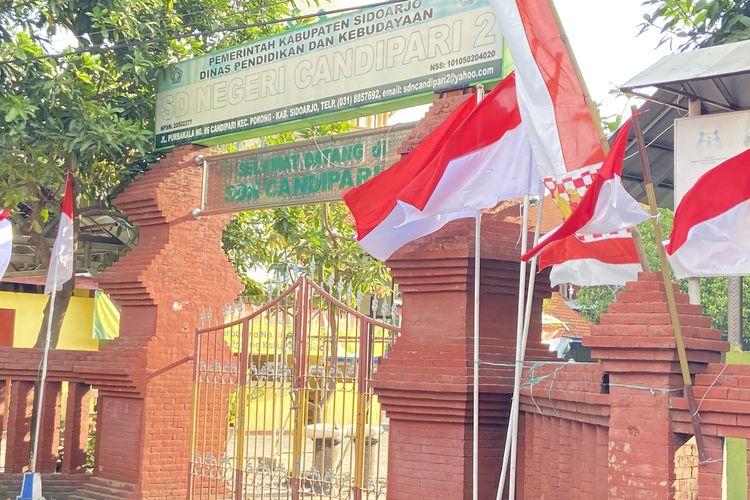 14 siswa kelas 1 SDN Candipari 2, Sidoarjo diminta pindah karena keterbatasan pagu dan rombel, Selasa (19/8/2025)