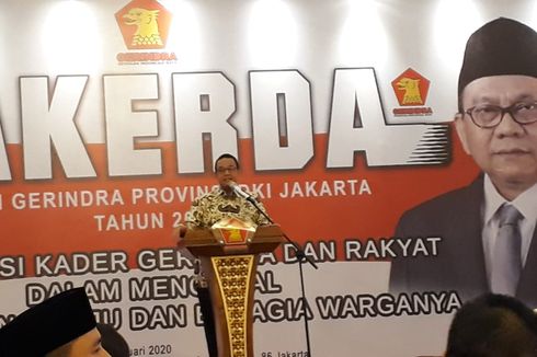 Anies kepada Kader Gerindra DKI: Dulu Takbiran Dilarang, Sekarang Diizinkan