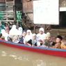 Cerita Warga Muratara Sumsel Rayakan Lebaran dengan Naik Perahu Saat Kondisi Banjir