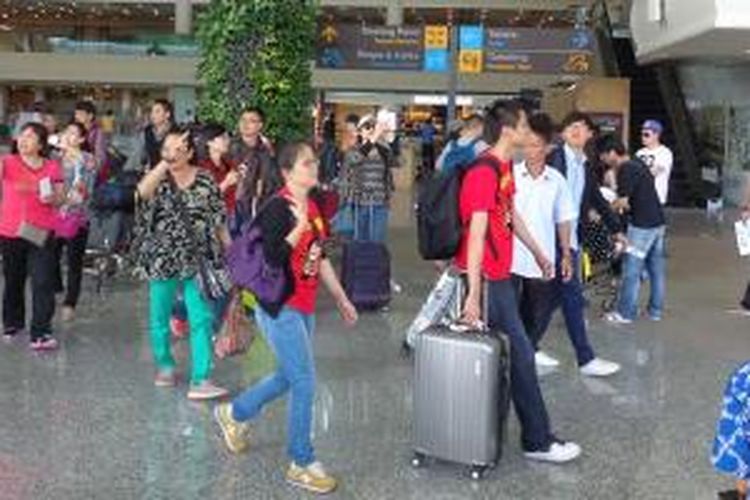 Bandara Ngurah Rai, Bali, Jumat (9/5/2014).