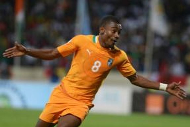 Penyerang Pantai Gading, Salomon Kalou.