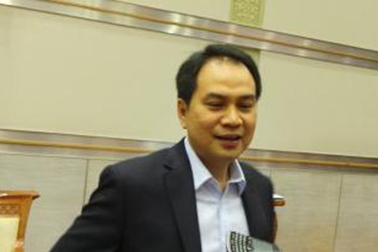 Anggota DPR dari Fraksi Partai Golkar Aziz Syamsuddin 