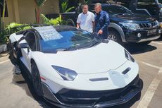 Polda Bali Amankan Mobil Lamborghini yang Menggunakan Pelat Palsu Asal Rusia