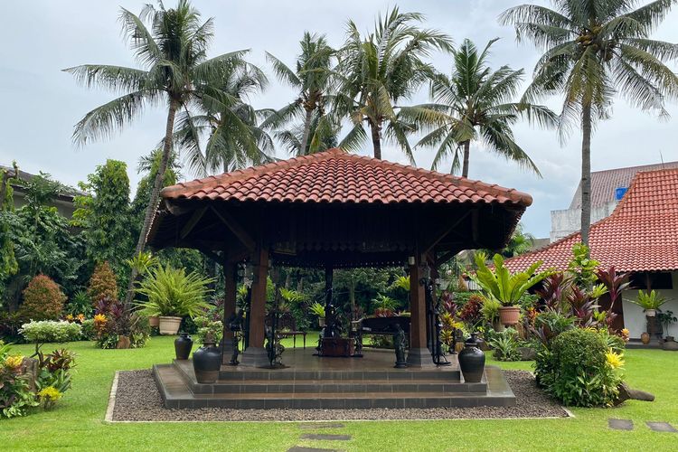 Pendopo di Museum di Tengah Kebun, Kemang, Jakarta selatan. 