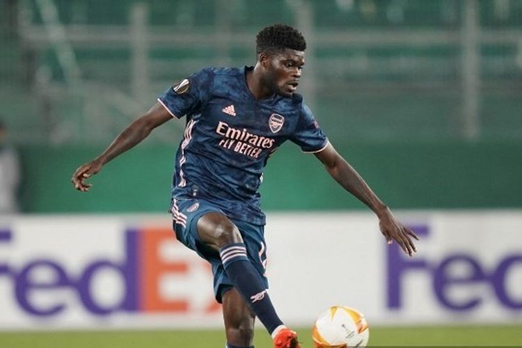 Gelandang anyar Arsenal, Thomas Partey.