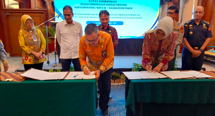 Genjot Pajak, Pemprov Kaltim PKS Opsen dengan 10 Kabupaten/Kota