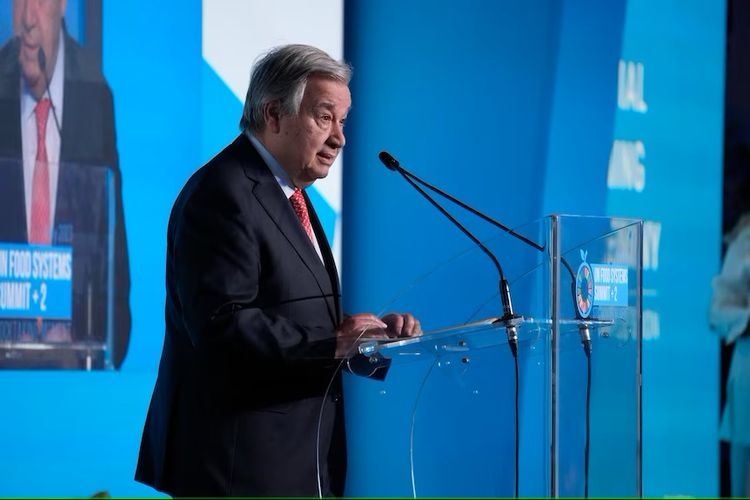Sekjen PBB Antonio Guterres memperingatkan akan bencana karena suhu panas di planet Bumi.