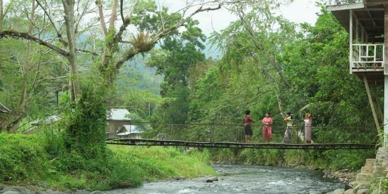 Desa Loksado, Hulu Sungai Selatan, Kalimantan Selatan.