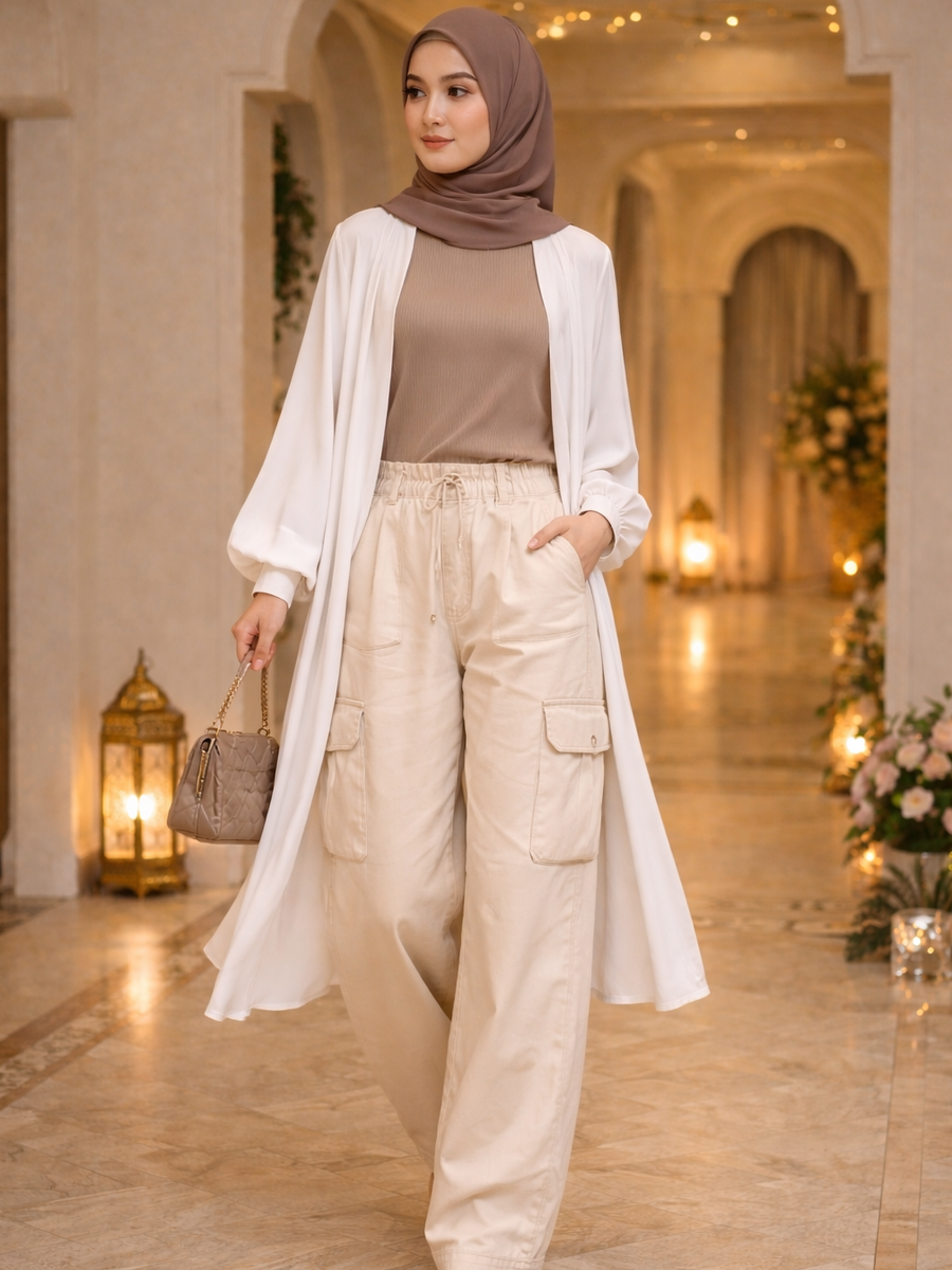 Cargo Baggy Jeans untuk Lebaran yang Lebih Edgy.