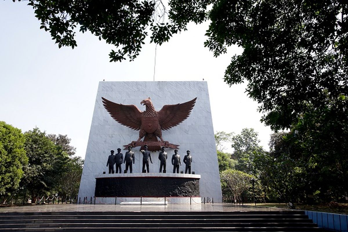 Monumen Pancasila Sakti, Lubang Buaya, Jakarta Timur DOK. Shutterstock