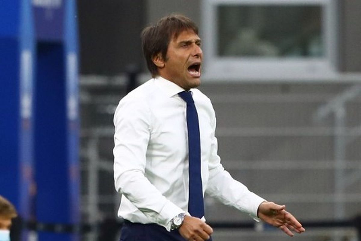 Pelatih Inter Milan, Antonio Conte.