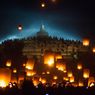 Catat, Cara Pesan Tiket Pelepasan Lampion Waisak 2022 di Borobudur