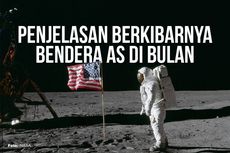 INFOGRAFIK: Penjelasan NASA untuk Bantah Hoaks soal Bendera AS Saat Mendarat di Bulan