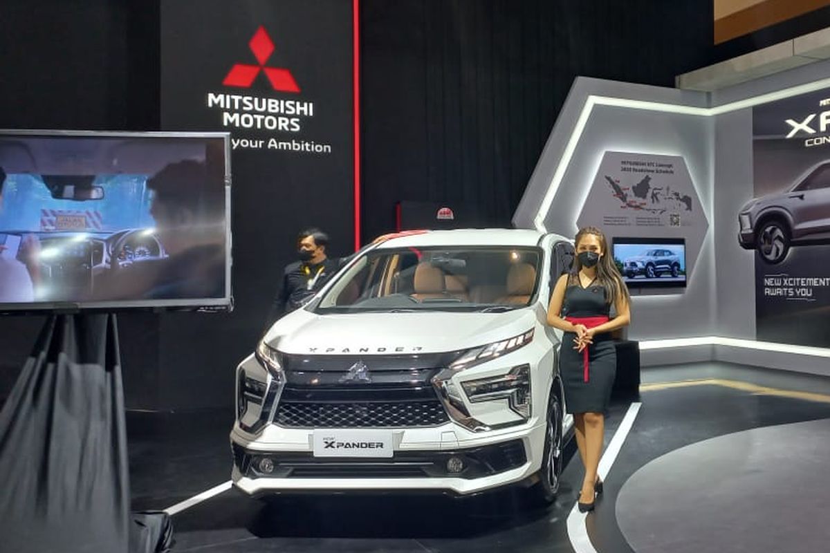 Booth Mitsubishi Motors di Jakarta Auto Week (JAW) 2023