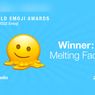 Wajah Meleleh Terpilih Jadi Emoji yang 