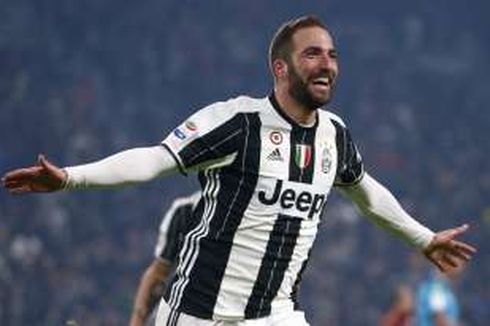 Gol Higuain Menangkan Juventus atas AS Roma