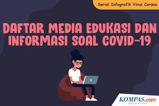 INFOGRAFIK: Daftar Media Edukasi dan Informasi soal Covid-19