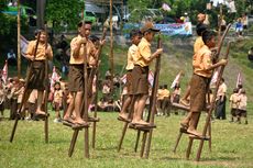 Kala Kegiatan Pramuka Dinilai Penting untuk Pembentukan Karakter Anak