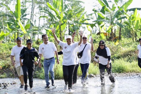 Asyiknya Menteri BUMN dan Para Bankir di Chocolate Glenmore Run 