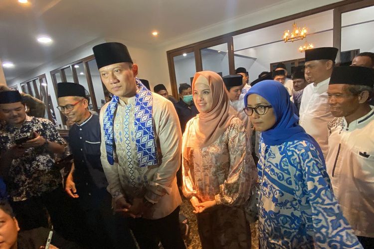 Ketua Umum Partai Demokrat Agus Harimurti Yudhoyono (AHY) melakukan Safari Ramadhan ke sejumlah kabupaten/kota di Provinsi Banten, Senin (17/4/2023).