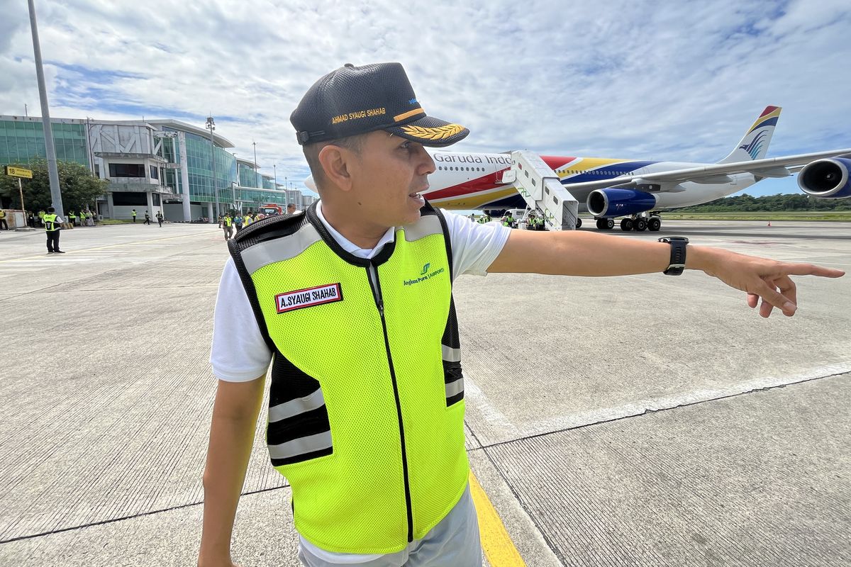 General Manager Bandara SAMS Sepingga Ahmad Syaugi Shahab