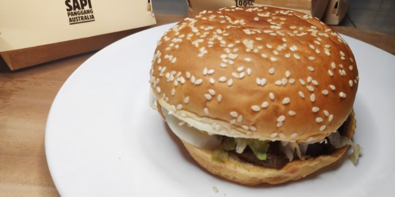 Mencoba Whopper Burger King Versi Baru Diklaim 100 Persen Daging Sapi Panggang Australia Halaman All Kompas Com