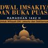Jadwal Imsak dan Buka Puasa Hari Kedua, 14 April 2021, di Bekasi