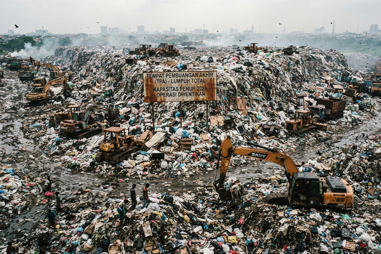 Pemerintah: Penampungan Sampah Lumpuh Total pada 2028, jika Tak Ada Pengelolaan Terpadu