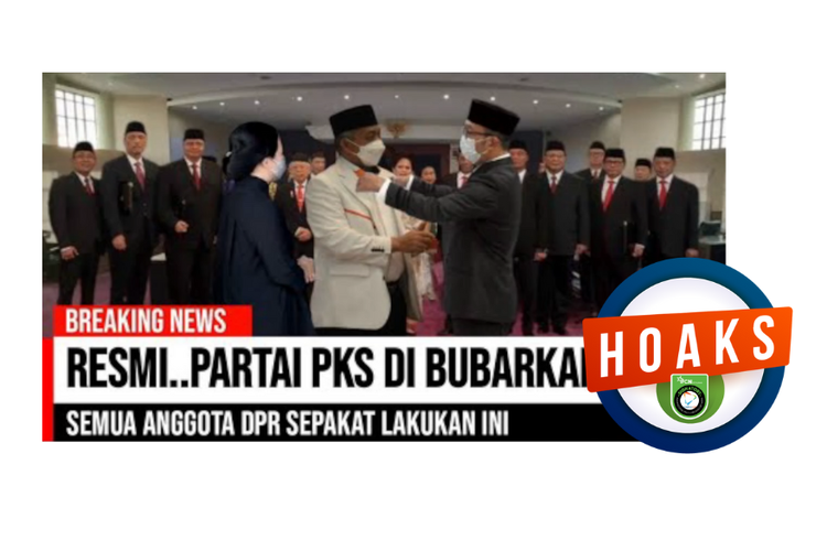 Hoaks, PKS resmi dibubarkan pada 17 September 2023