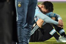 Berita Foto: Messi Pun Tertunduk 
