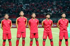 Babak Pertama Timnas U-19 Indonesia Vs China, Tuan Rumah Tertinggal
