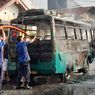 Mikrobus Tiba-tiba Terbakar di Cilacap, Damkar: Diduga Korsleting