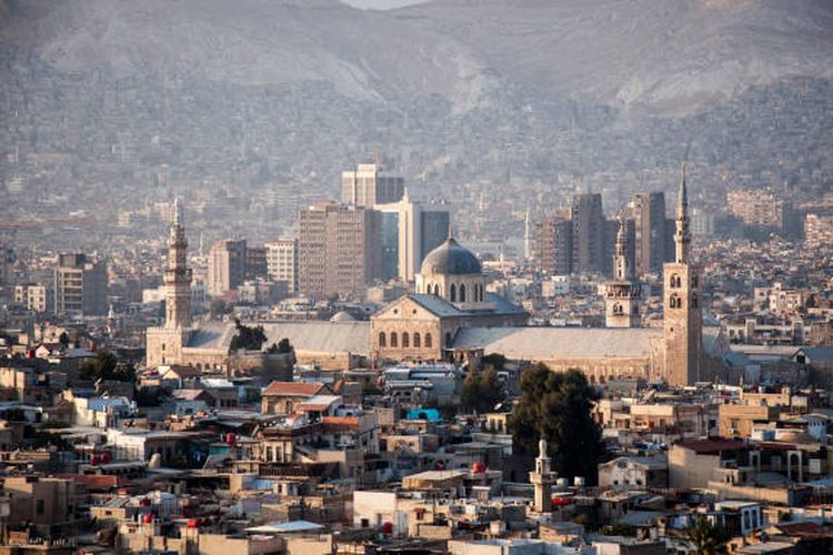 Kota Damaskus, Suriah, salah satu kota tertua di dunia.