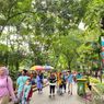 Meski Hujan, Puluhan Ribu Pengunjung Tetap Padati Taman Margasatwa Ragunan
