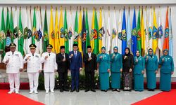 Lantik Penjabat dan Ketua TP PKK Provinsi, Tri Tito Karnavian Tekankan Pentingnya Kawal Pelaksanaan Program