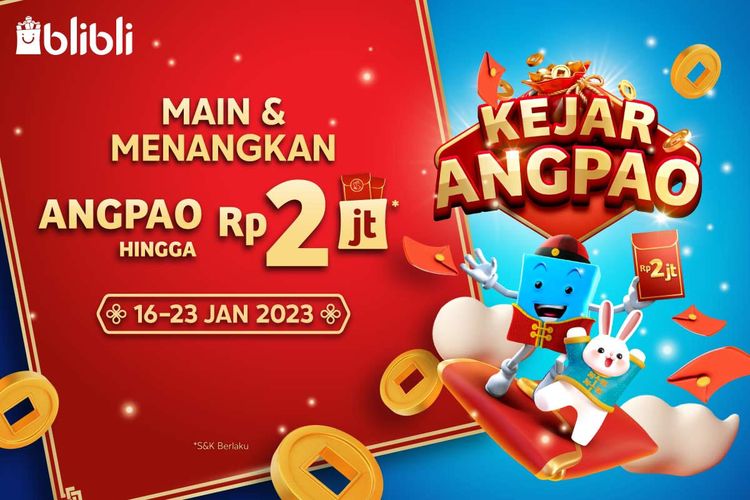 Blibli Kasih Promo Imlek Cashback Hingga 88 Persen