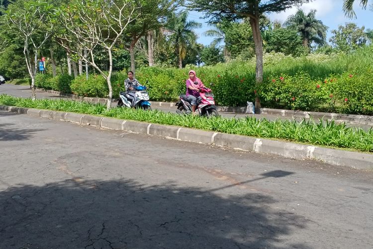 Lokasi kejadian korban penusukan Sofiulloh (21) yang terjadi di Jalan Citra Garden City, Buring, Kota Malang, Jawa Timur pada Selasa (5/7/2022) sekitar pukul 22.30 WIB.