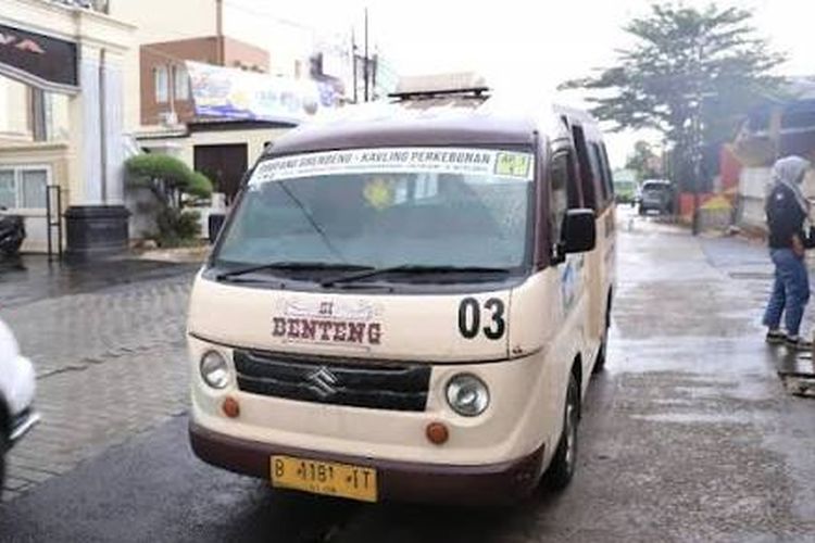 Angkot si Benteng di Tangerang