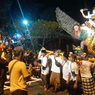 Tawur Agung Kesanga di Pura Mandhara Giri Semeru Agung Lumajang, Ramai Ribuan Warga