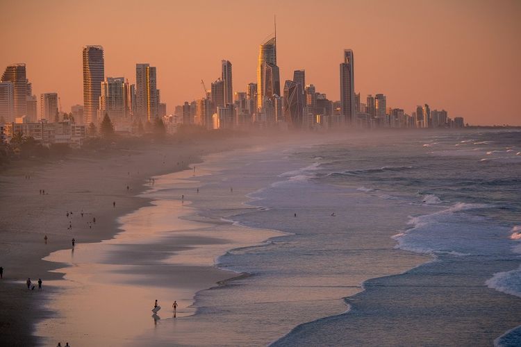 Pantai Surfer?s Paradise, Gold Coast 