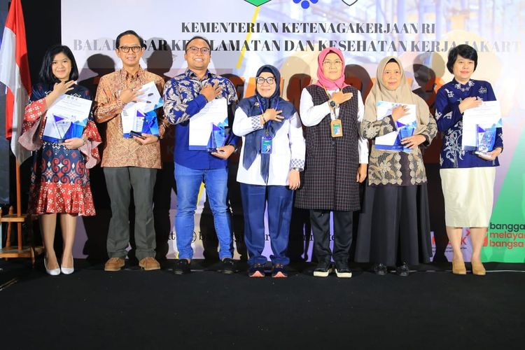 Acara Temu Pelanggan 2024 BBK3 Jakarta bertajuk Mewujudkan Kemitraan K3 untuk  Menciptakan Tempat Kerja yang Aman, Sehat dan Selamat, Selasa (19/3/2024).