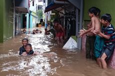 Update Banjir Jakarta: 2 RT di Kampung Melayu Tergenang