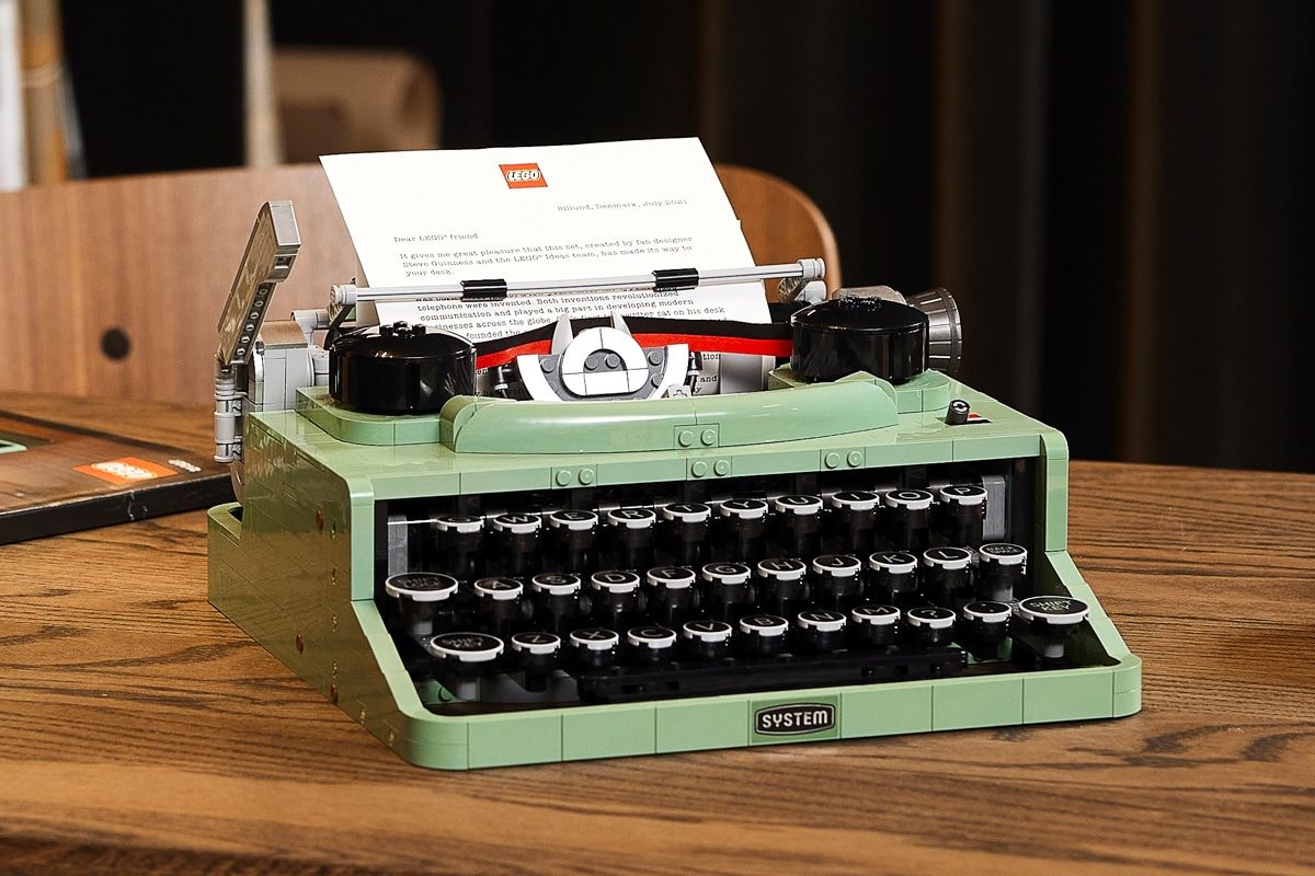 Lego Typewriter