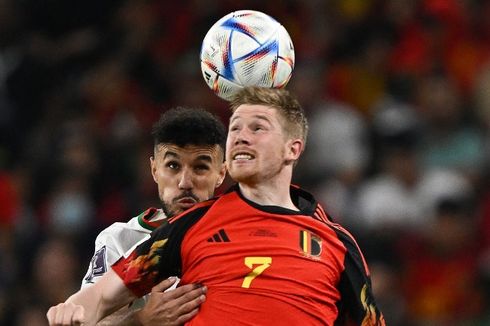 Belgia Vs Maroko: Gawang Courtois Jebol, Setan Merah Tertinggal 0-1 