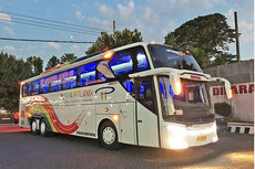 Bus Baru Putra Pelangi, Sasis Tronton dengan Sentuhan Aksen Pink