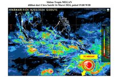 BMKG Deteksi Siklon Tropis Megan di Sekitar Indonesia, Wilayah Mana yang Terdampak?