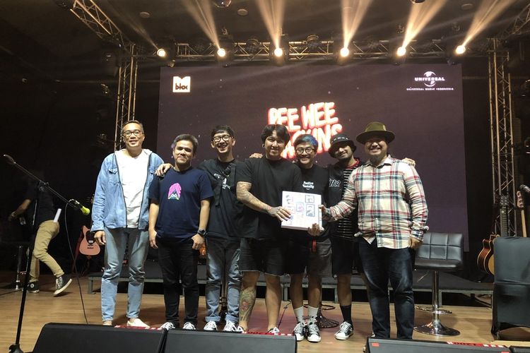 Pee Wee Gaskins saat dijumpai di M Bloc, Jakarta Selatan pada Jumat (13/12/2019). 