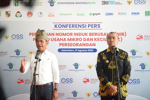 Realisasi Investasi di Riau Tinggi, Bahlil: Syamsuar Bawa Riau Keluar dari Persoalan Ekonomi