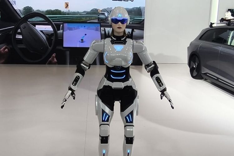 Manusia robot humanoid Mornine