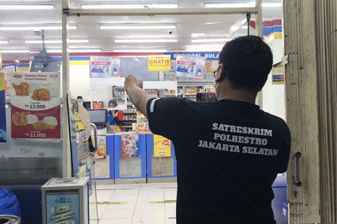 Polisi Selidiki Pemecahan Kaca Minimarket di Dekat MRT Blok A